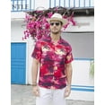 thumbnail image 6 of Hawaiian Shirt for Men Summer Beach Casual Short Sleeve Button Down Shirts Printed Tropical Vacation Shirts, 6 of 10