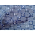 thumbnail image 4 of oneOone Cotton Poplin Medium Blue2 Fabric Geometric African Fabric For Sewing Printed Craft Fabric By The Yard 42 Inch Wide, 4 of 4
