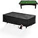 thumbnail image 3 of Housse de Table de Billard Améliorée Imperméable, 600D Robuste 8 Pieds Housse de Table de Billard Intérieur & Extérieur, Tissu Polyester Résistant aux Rayures pour Table de Billard - Noir, 3 of 4