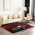 thumbnail image 2 of Speed Sports Car Area Rugs 5x7,Red Extreme Racing Car Living Room Rugs,Cool Automobile Style Carpet Runner Non Slip,Kids Room Teen Decorative Washable Rug for Bedroom, 2 of 6
