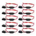 thumbnail image 1 of 10Set Inline Fuse Holder Melting Resistance Easy Wiring Waterproof Fuse Holder with Fuse Kit, 1 of 7