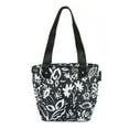 thumbnail image 4 of Arctic Zone Metropolis Lunch Tote, Lunch Bag For Women, Black & White Floral, 4 of 7