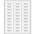 NefLaca Mailing Address Labels for Laser/Inkjet Printer 1" x 2 5/8
