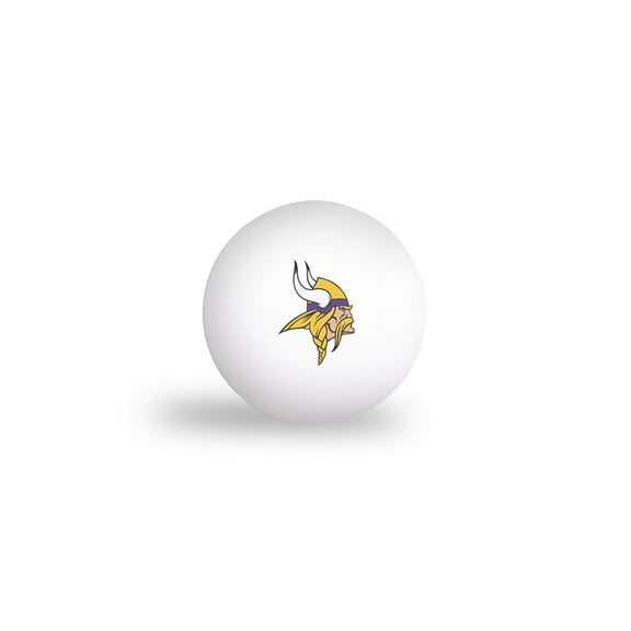 NFL Minnesota Vikings Prime 6 Pack Ping Pong Balls
