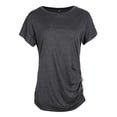 thumbnail image 1 of Camisetas con botones de moda para mujer, blusas informales holgadas de verano XXL, 1 of 9