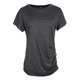 thumbnail image 3 of Camiseta de algodón Hugo Blusa suelta de manga corta XXL Negro, 3 of 10