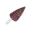 thumbnail image 3 of 1 Inch Cone Shape Flap Wheels Shank Tapered Cartridge Roll 80 Grits 5 Pcs, 3 of 5