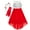 Red Set, variant on Girls Dress Red Hi-low Magic Wand Princess Crown Dress Up Costume 8 Years