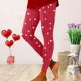 thumbnail image 1 of MKLEKYY Leggings de cintura alta con estampado floral para mujer, ideales para yoga y fitness, con realce, talla 9, 1 of 4