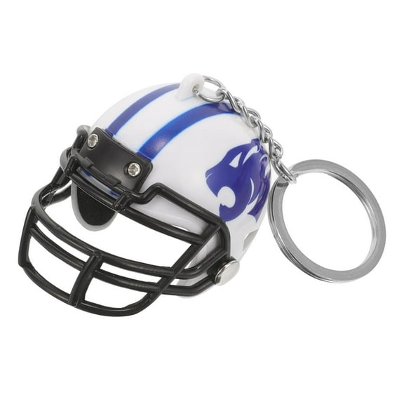 GAXIRE 1Set Football Themed Keychain Helmet Shaped Keychain for Sports Fans and Collectors