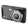 thumbnail image 2 of 4" Touch Screen Dual Dash Cam 1080P Car DVR Recorder Front Rear Camera G-Sensor, 2 of 9
