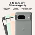 thumbnail image 3 of Funda de silicona para teléfono Google Pixel 8, duradera, color avellana, 3 of 4