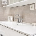 thumbnail image 5 of Homewerks Worldwide 242437 HomePointe Mid Arch Lavatory Faucet with 2 Handle - Brushed Nickel, 5 of 8