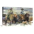 thumbnail image 1 of Global Gallery's 'The Roundup' By Marilyn Hageman Stretched Canvas Wall Art, 1 of 1