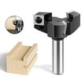 12/12.7Mm Shank Router Bits Clean Bottom ThreeEdge Board Breaking