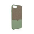 thumbnail image 4 of Evutec Unique Heavy Duty Compatible Case iPhone 6/6s/7/8 Northill Premium Leather + TPU Shockproof Interior Drop Protective phone cover Chroma/Sage(AFIX+ Car Vent Mount Included), 4 of 7