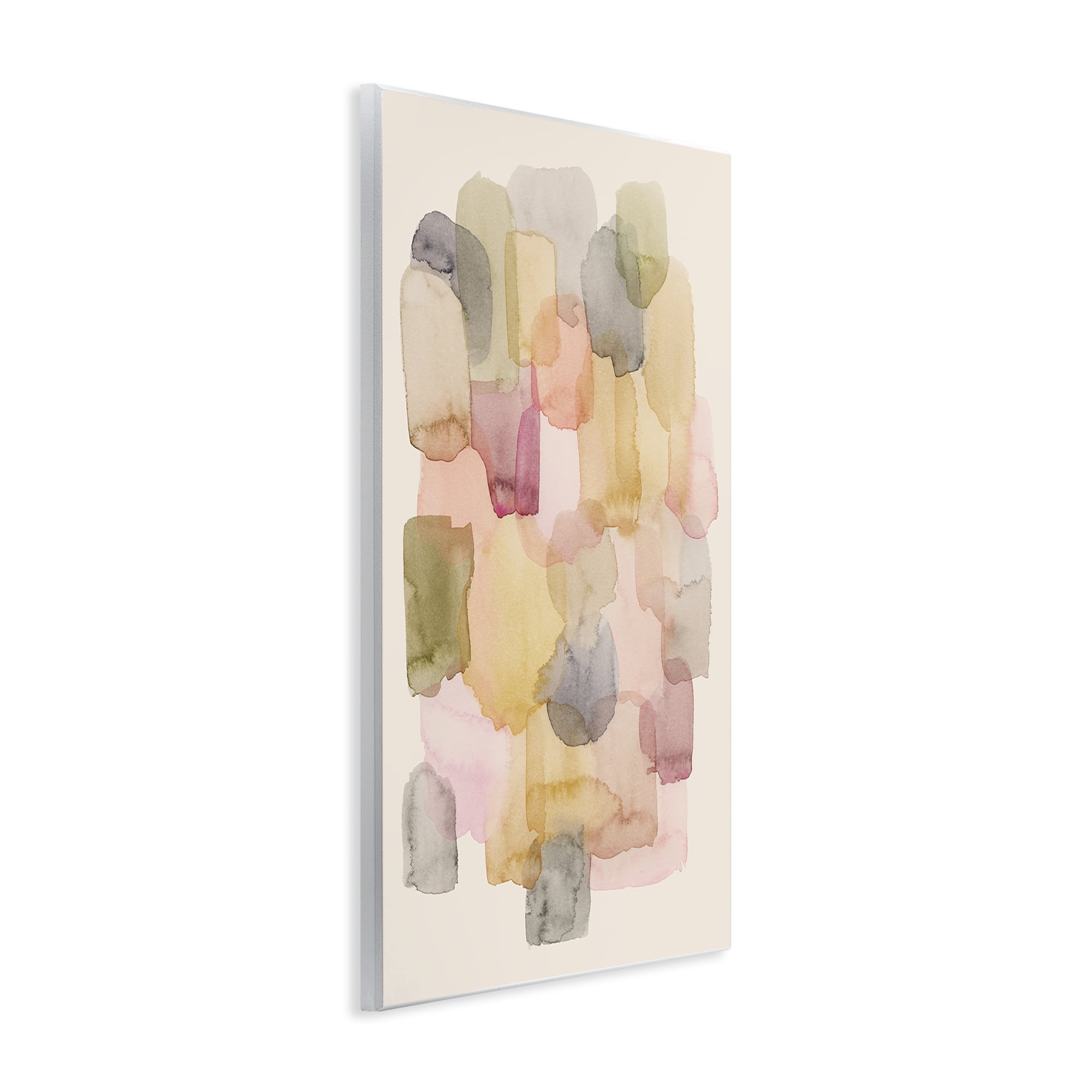 Stupell Industries Various Paint Blobs Abstract Painting Unframed Art Print Wall Art, 13 x 19