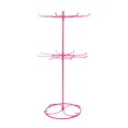 thumbnail image 1 of Soporte para joyería, soporte para presentación de joyería, giratorio, soporte para llavero, soporte para collar, 41CM rosa, 1 of 8
