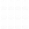 thumbnail image 1 of TEHAUX 20Ud Contenedores Plásticos Cuadrados Transparentes Para Almacenaje De Y Manualidades, 1 of 8
