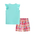 thumbnail image 3 of Coerni Summer Toddler Baby Boy Girl Clothes Set Unisex Summer Outfits Embroidery Short Sleeve Tees Tops Shorts 2PCS, 3 of 8