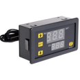 thumbnail image 1 of Controlador de temperatura digital W3230 shaofei DC 12V 24V 110V 220V AC Con pantalla LED negro, 1 of 1