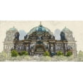 thumbnail image 2 of Bolokofsky, Ronald 14x9 White Modern Wood Framed Museum Art Print Titled - Berlin Cathdedral, 2 of 4