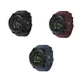 thumbnail image 4 of relayinert PR1 Montre de Sport Intelligente Bracelet Étanche IP68 Réglable Bracelet Intelligent en PU Rouge Type1, 4 of 6
