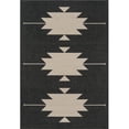 thumbnail image 1 of Momeni BAJA0BAJ34CHR6796 6 ft. 7 in. x 9 ft. 6 in. Baja34 Rectangle Area Rug - Charcoal, 1 of 1