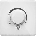 thumbnail image 1 of Ceiling Fan Stepless Speed Controller Wall Switch 220V 10A Speed Control Switch White, 1 of 5