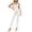 White, variant on Womens Spaghetti Strap Bodycon Tank One Piece Jumpsuits Rompers Playsuit