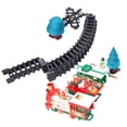 thumbnail image 2 of EeaseMX Tren eléctrico de juguete, mini tren navideño con música y luces, regalo de Navidad para niños (sin pilas), 2 of 7