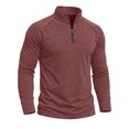 thumbnail image 5 of Sweatshirt for Men Washed Long Sleeve Shirt Hoodless Casual Pullover Top for Daily Outfits Tops, 5 of 7