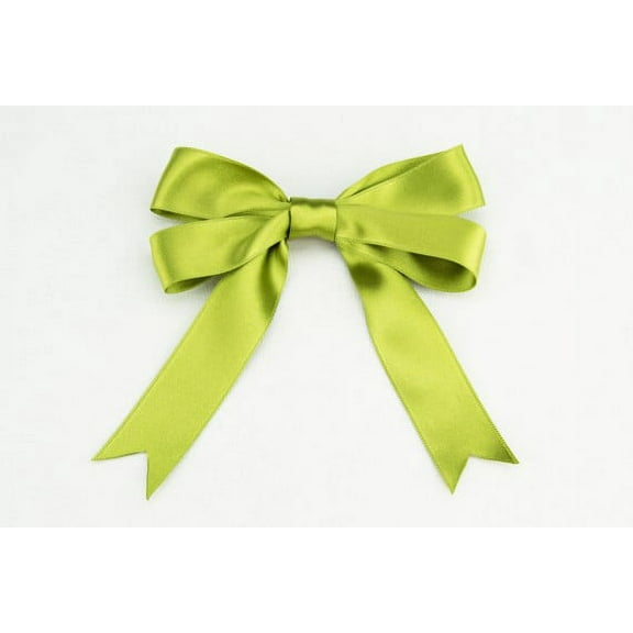 Ribbon Bazaar Luxious Satin 1 inch Oasis Green 25 yards 100% Polyester Ribbon