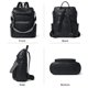 thumbnail image 5 of Mochila para portátil Shrrie de cuero vegano de 15.6 pulgadas para mujer, 5 of 6