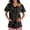 Gray_006, variant on Domuza Halloween Themed Scrubs Shirts for Women Spooky Graphic Casual Soft Stretchy Short Sleeve V Neck T Shirts Breathable Nurse Uniforms Top with Pocket Orange M