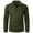 Army Green, variant on Maean Men's 1/4 Zip Pullover Long Sleeve Shirt Casual Slim Stretch Cotton Collared Neck Work Golf Shirts