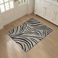 thumbnail image 3 of ODIKA Monochrome Animal Print Scattered Fragment Design Contemporary for Bedroom, Bedside, Nursery, Pet Friendly & Kids Safe, 3 of 7