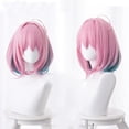 thumbnail image 1 of Peluca cosplay Wmkox8yii Anime color degradado hjk2822, 1 of 8