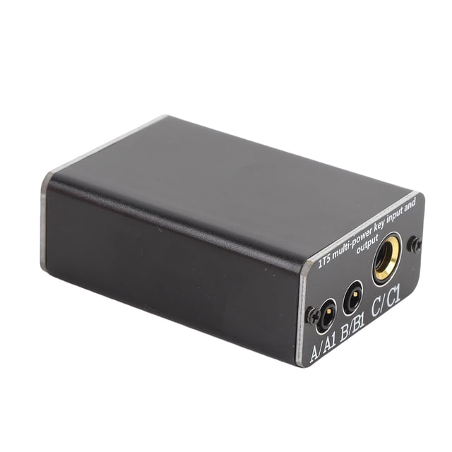Channel Multi Channel Key Input Output Device Converter with CW Function 2 Way Signal Conversion Connector 6.3mm 3.5mm Port