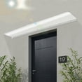 thumbnail image 5 of Clear Rain Shelter Cover, 200*40cm Window Awning Rain Shelter, Front Door Canopy, 5 of 9