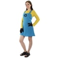 thumbnail image 4 of HPO Adult Women's Movie Costume, Yellow & Blue Halloween Costume, Synthetic Fabric, 4 of 7