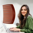 thumbnail image 2 of Unique Bargains 4 Pcs Classic Side Clip Hair Comb Teeth Hair Combs 3" Plastic Brown, 2 of 6