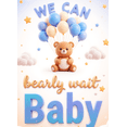 thumbnail image 4 of Cartoon Bear Happy Baby Shower Balloon Banner for New Baby Celebration Baby Shower Decoration Nursery Photo Shoot, 4 of 8