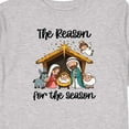 thumbnail image 4 of Inktastic Cute Nativity Scene Cartoon Illustration Boys or Girls Long Sleeve Toddler T-Shirt, 4 of 5