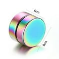 thumbnail image 5 of Jiaroswwei Earrings Cool Anti-rust Punk Style Non Piercing Magnetic Men Ear Studs for Bar Club, 5 of 6