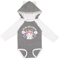 thumbnail image 3 of Inktastic My Pop Pop Loves Me with Cute Rainbow Unicorn Boys or Girls Long Sleeve Baby Bodysuit, 3 of 5