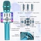thumbnail image 4 of Ankuka Micrófono de karaoke para niños, micrófono de karaoke Bluetooth con luces LED, micrófono inalámbrico portátil 4 en 1, juguetes de Navidad, regalo de cumpleaños, fiesta en casa, juguetes para ni, 4 of 4