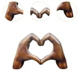 thumbnail image 2 of Lipstore Abstrait Main Amour Geste Statue pour Étagère Mariage Cadeaux Table Centres de Table, 2 of 5