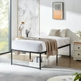 thumbnail image 4 of VECELO 18 Inch Metal Platform Bed Frame, Heavy Duty with Under-bed Storage and No Box Spring Needed, Twin, 4 of 6