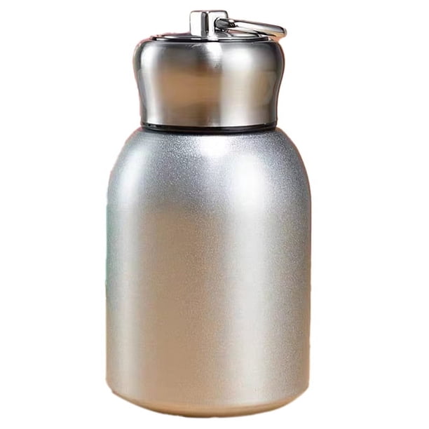 de Viaje: Botella de Agua Térmica con Aislamiento Al Vacío para Bebidas Frías y Calientes, Ideal para Deportes y Viajes C